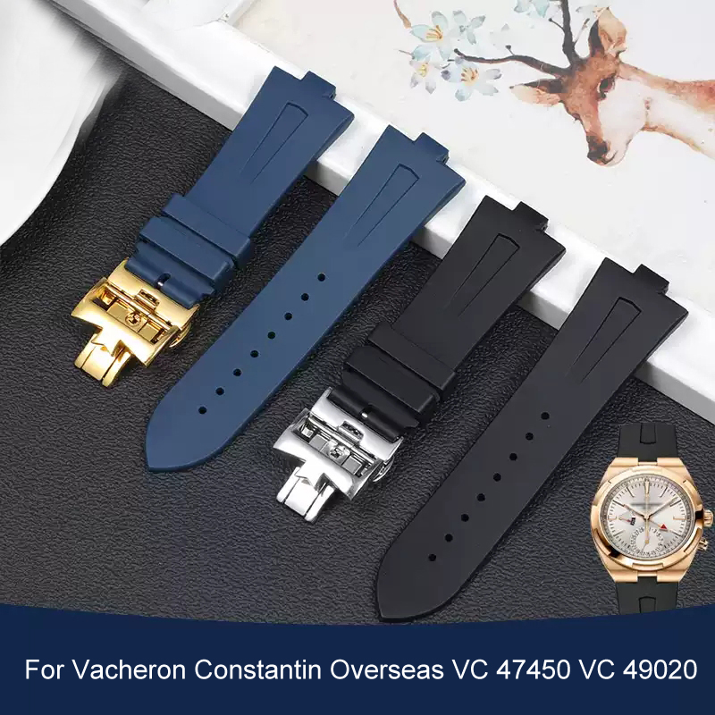 Luxury Watch Vacheron Constantin - 25 MM-8 MM Siliconen Rubber Horlogeband