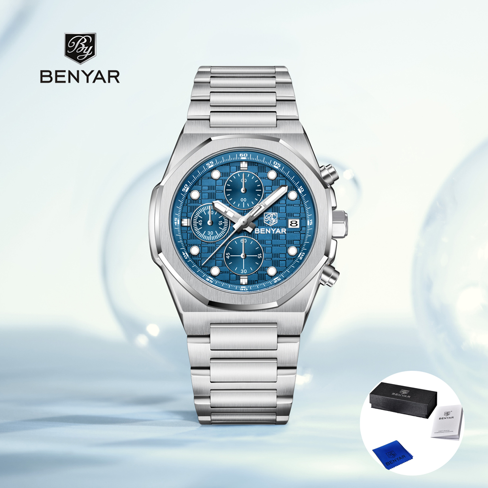 Luxury Watch Storage - 2023 Nieuwe BENYAR heren Horloges Top