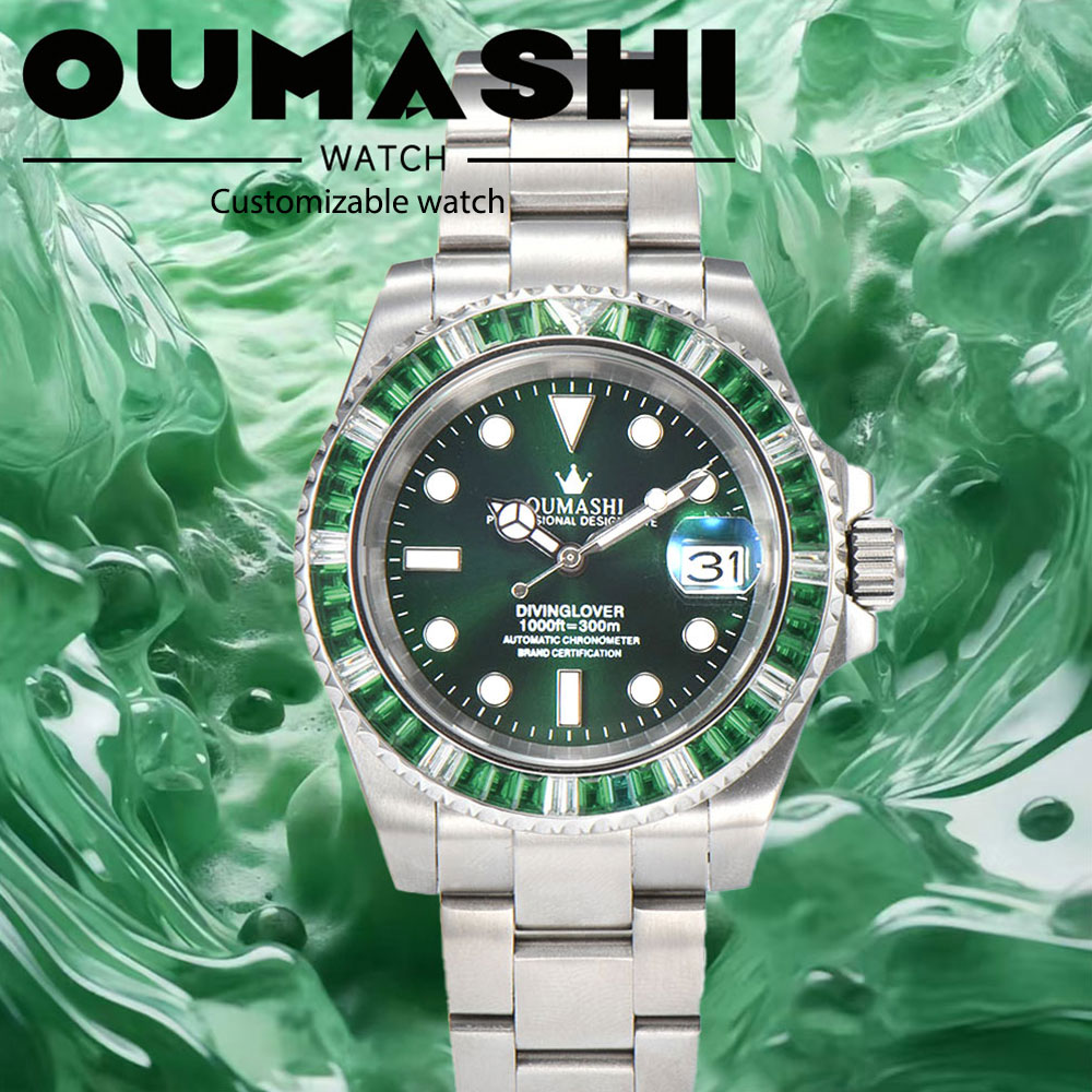 Luxury Watch Straps - 40 mm luxe duikhorloge voor heren