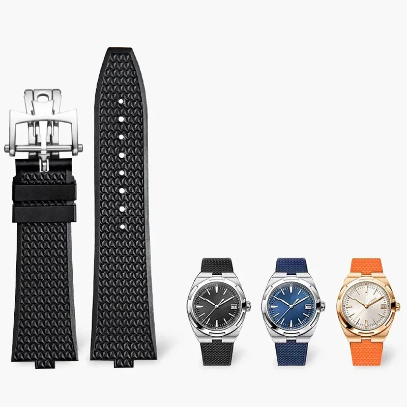 Luxury Watch Vacheron Constantin - Luxe FKM Fluor Rubber Horlogeband Voor