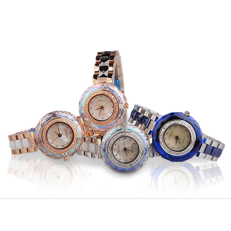 Luxury Watch On Sale - Koop! Korting Melissa Keramische Kristal Roterende