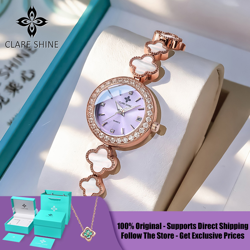 Luxury Watch Diamond - CLARE SHINE 7701 Lucky Series Klein