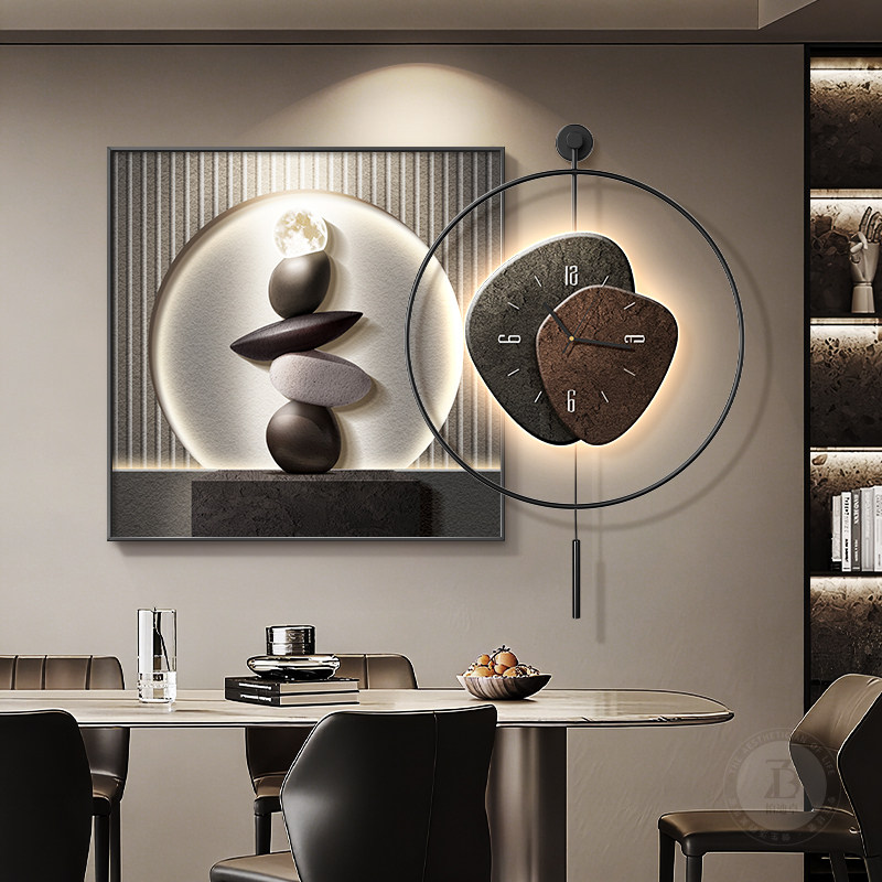 Luxury Watch House - Godinnik op de wandklok Wanddecoraties Woonkamer