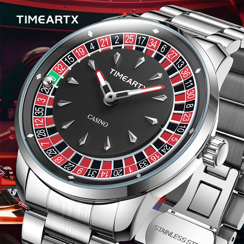 Luxury Watch Manufacturers - TIMEARTX Gloednieuwe luxe quartzhorloges Man Europese