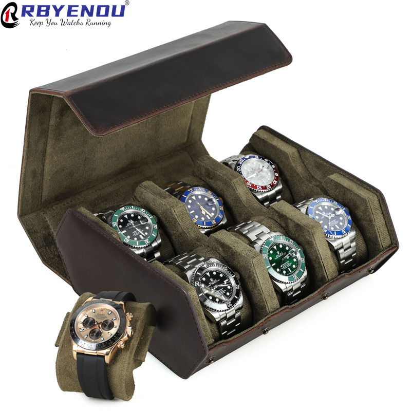 Luxury Watch Brands Logo - OEM Merklogo Aanpassing Luxe Horloge Opbergkoffer