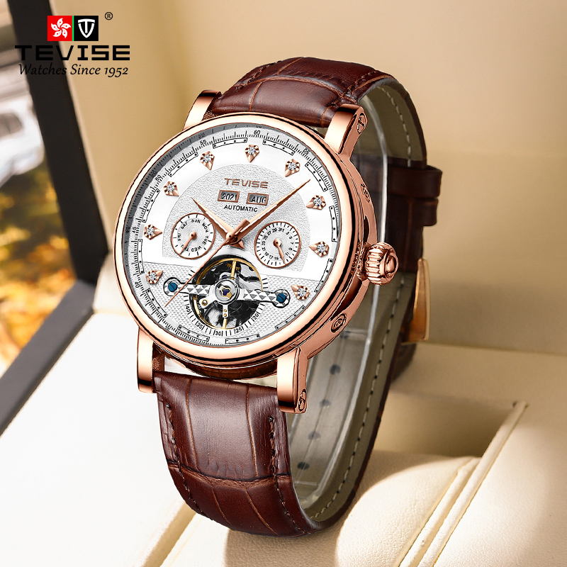 Luxury Watch On Sale - TEVISE Horloge voor heren Automatisch mechanisch