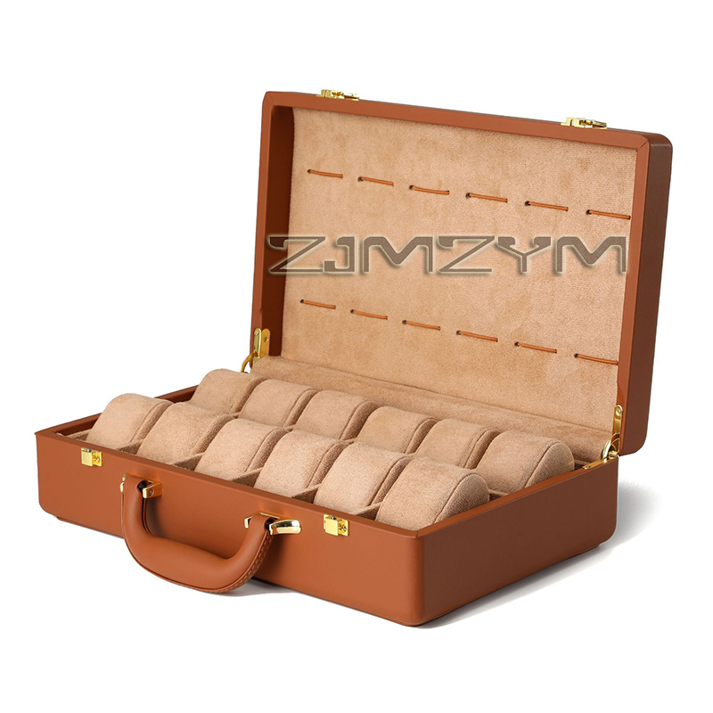 Luxury Watch Storage - Horlogebox met 12 vakken voor herenhorloges,