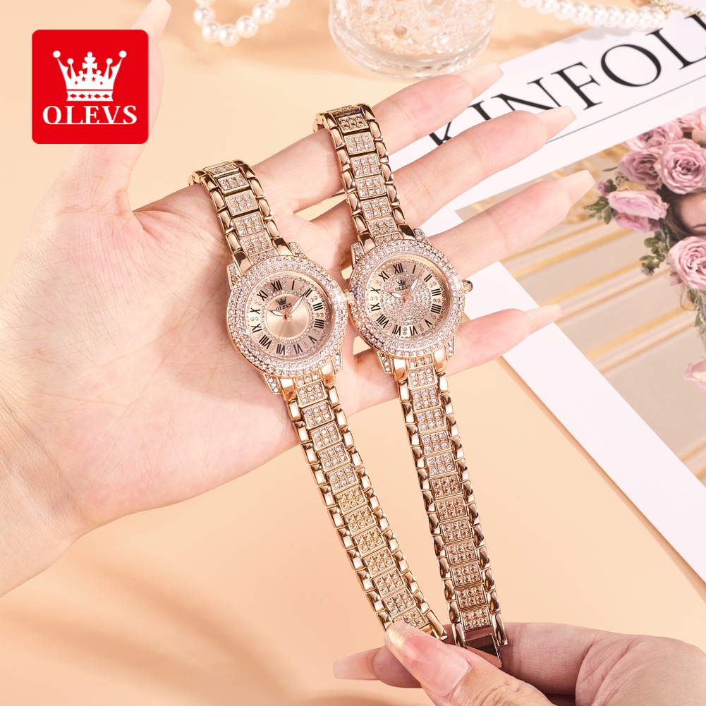 OLEVS Luxe mode dameshorloges  - Luxury Watch Diamond recensie en prijs