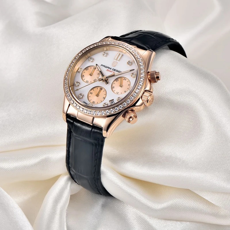 PAGANI DESIGN Luxe Dameshorlog - Luxury Watch Leather recensie en prijs