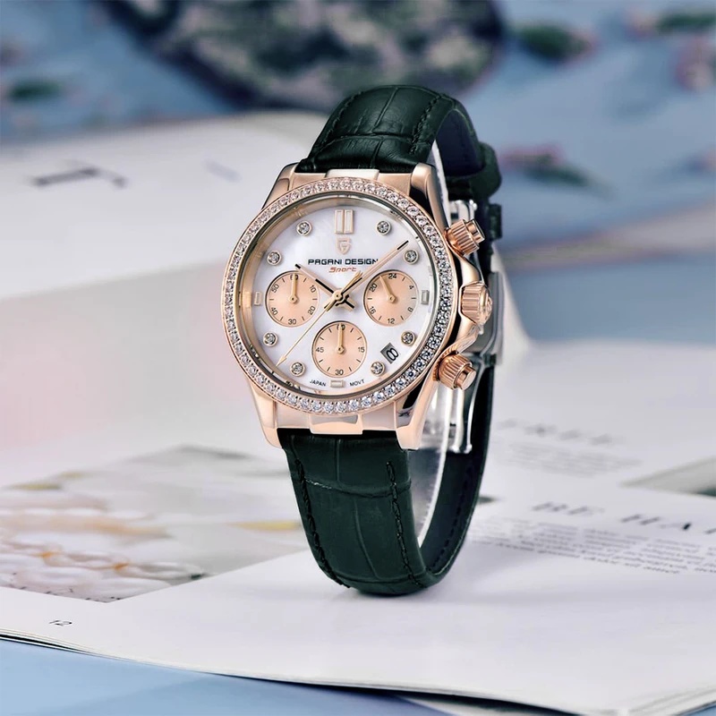 PAGANI DESIGN Luxe Dameshorlog - Luxury Watch Leather recensie en prijs