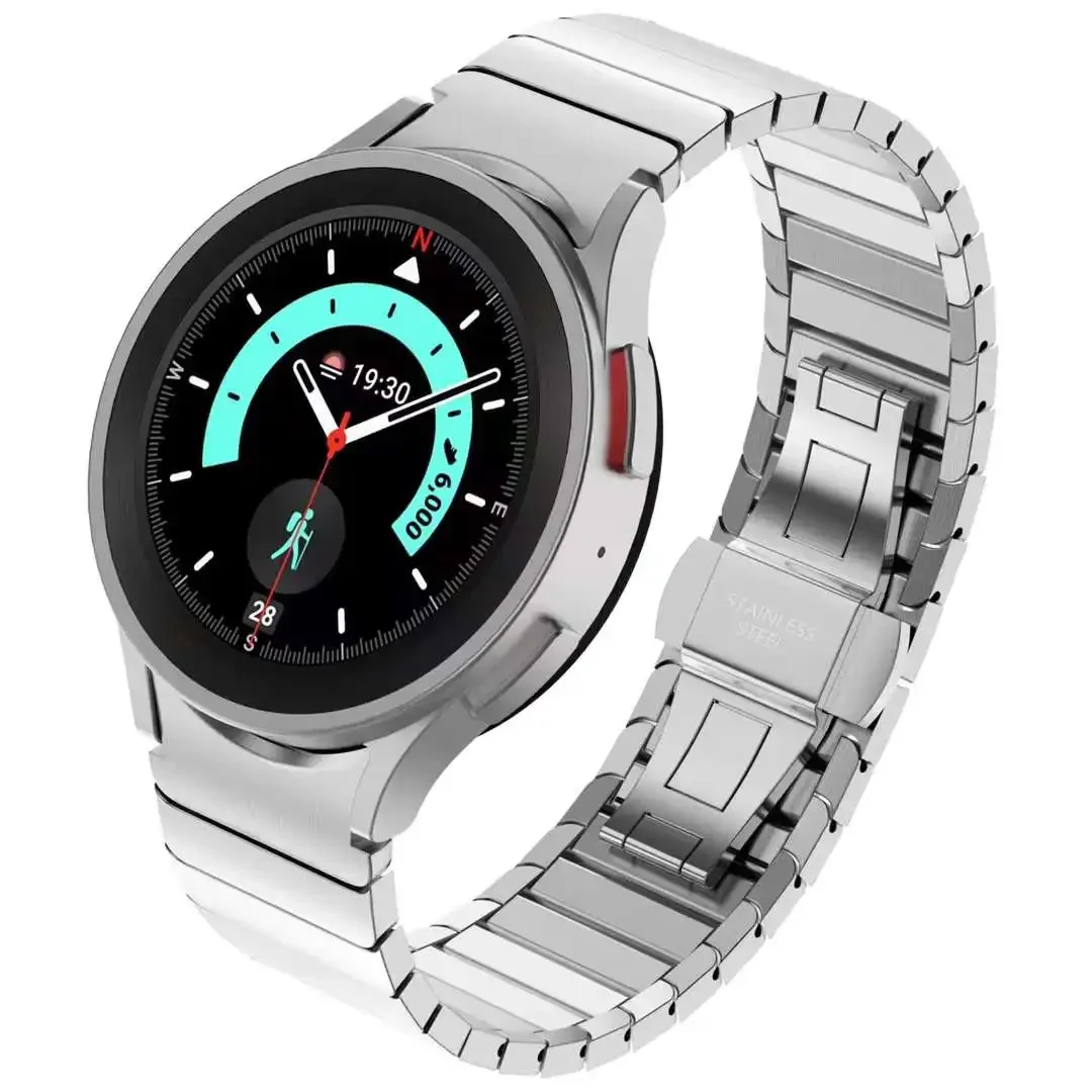 Luxe titaniumkleurige band voo - Luxury Watch Galaxy recensie en prijs