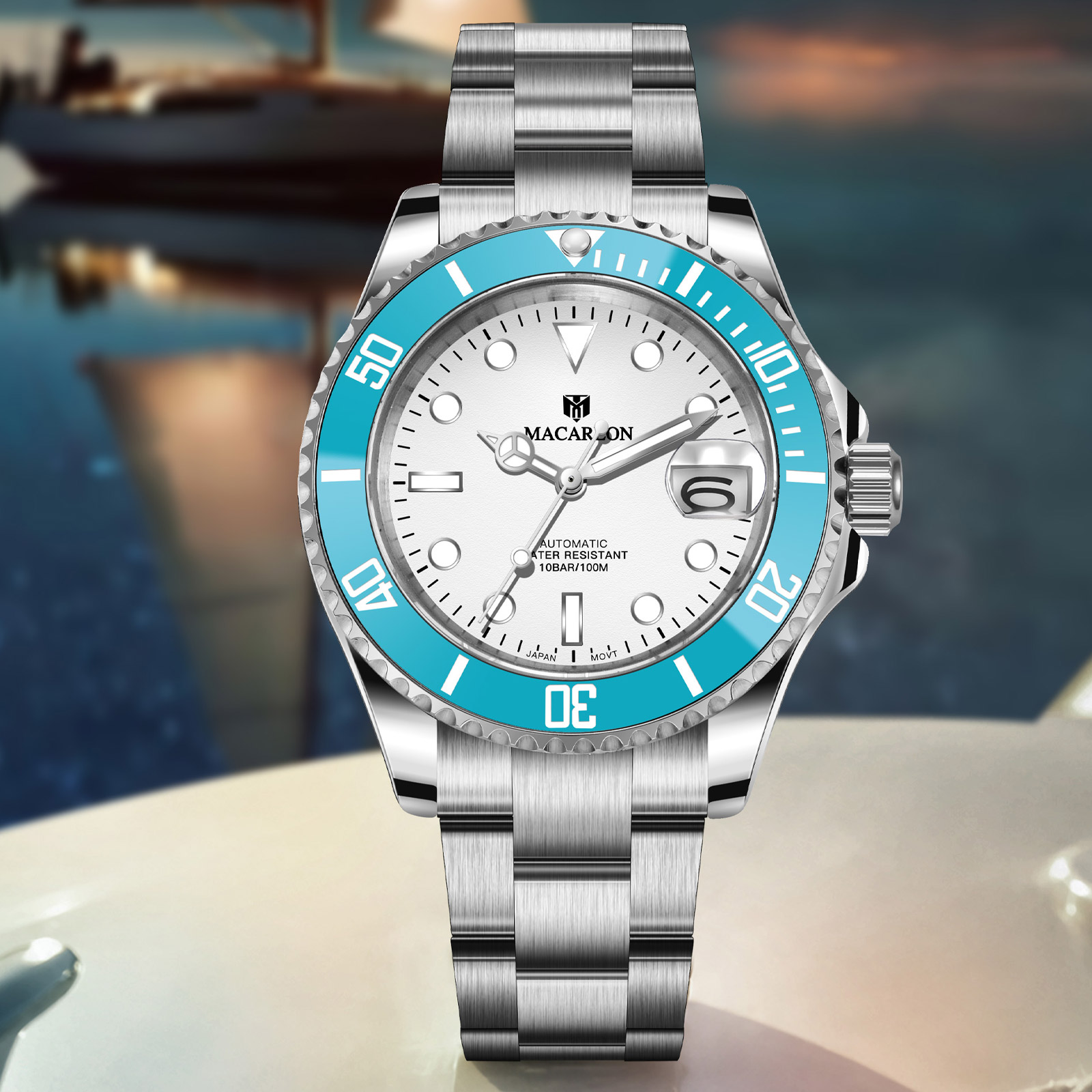 Macarlon 40MM Mechanisch horlo - Luxury Watch In China recensie en prijs