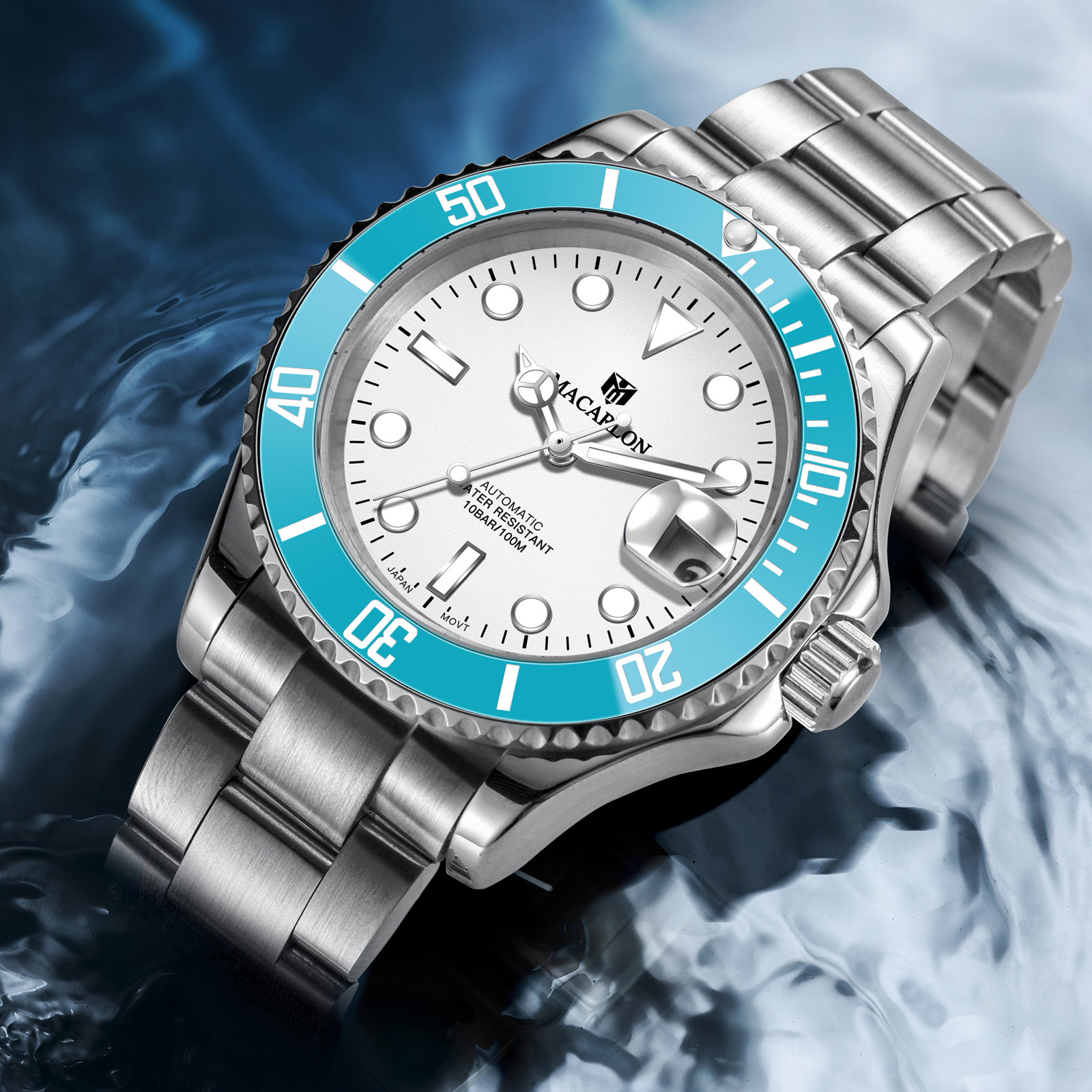 Macarlon 40MM Mechanisch horlo - Luxury Watch In China recensie en prijs