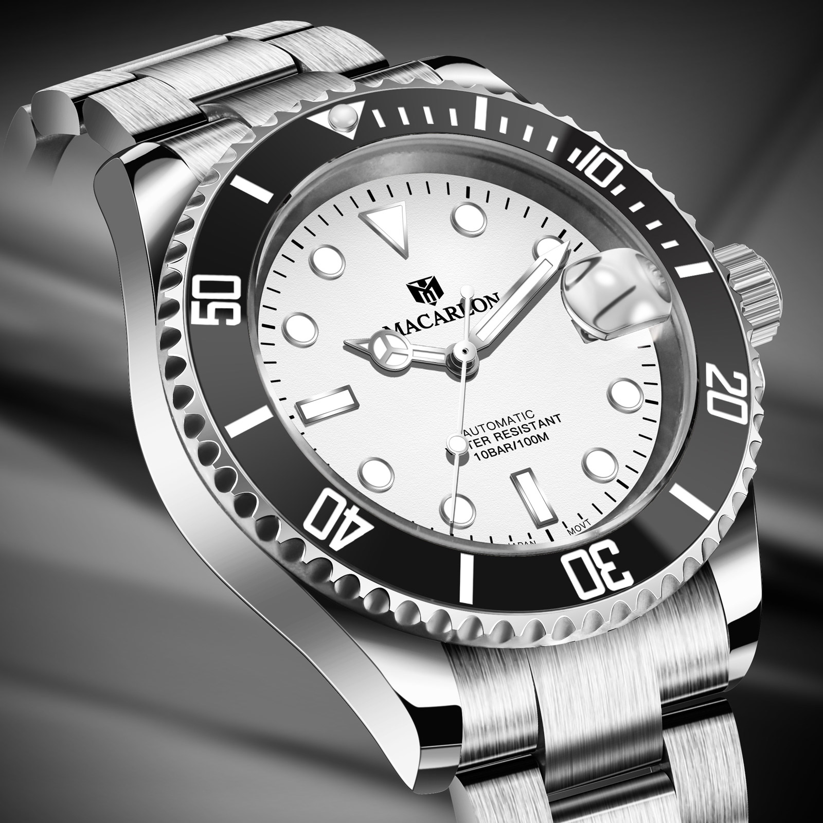 Macarlon 40MM Mechanisch horlo - Luxury Watch In China recensie en prijs
