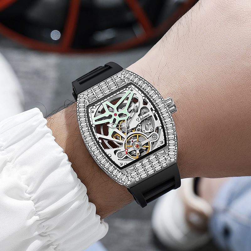 Luxe automatische herenhorloge - Tourbillon Movement Watch recensie en prijs