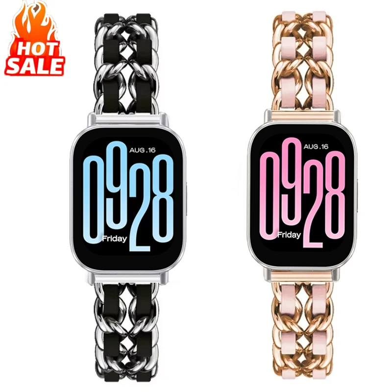 Luxe Leer + metalen Band Voor  - Luxury Watch Galaxy recensie en prijs
