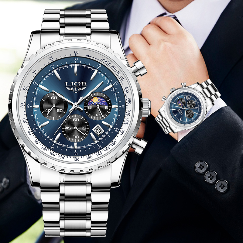Lige Merk Luxe Quartz Man Horl - Luxury Watch Manufacturers recensie en prijs