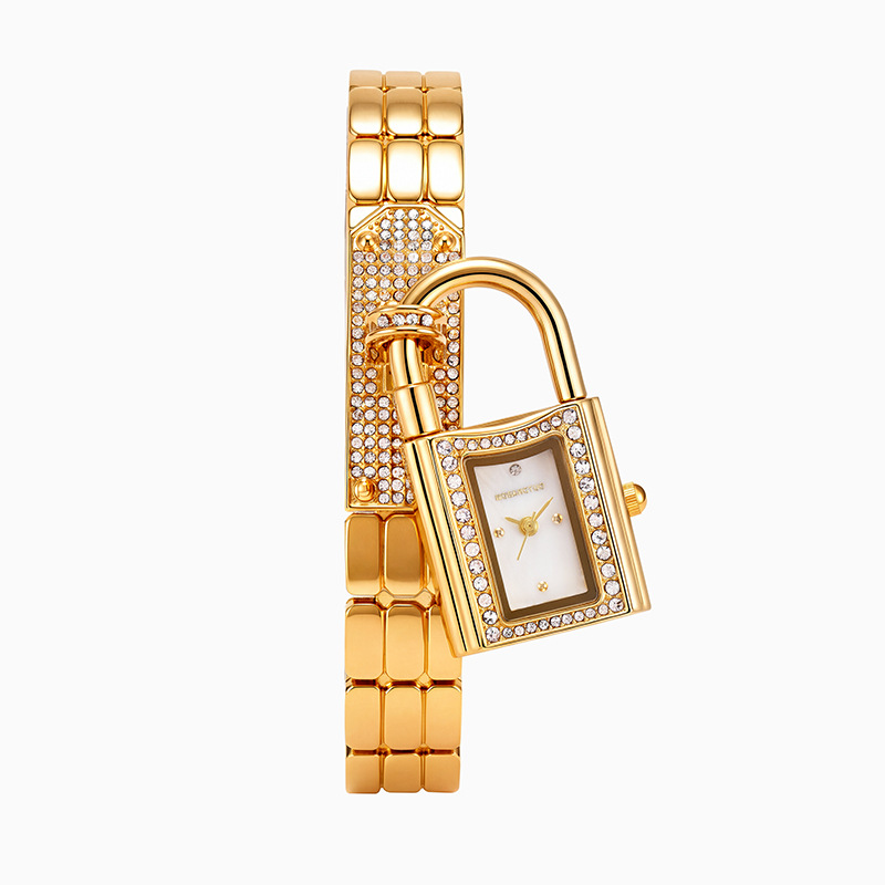 Concavevormige armband met slo - Luxury Watch Diamond recensie en prijs