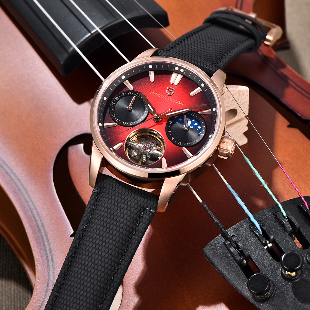 2025 Nieuwe PAGANI DESIGN Horl - Luxury Watch Leather recensie en prijs
