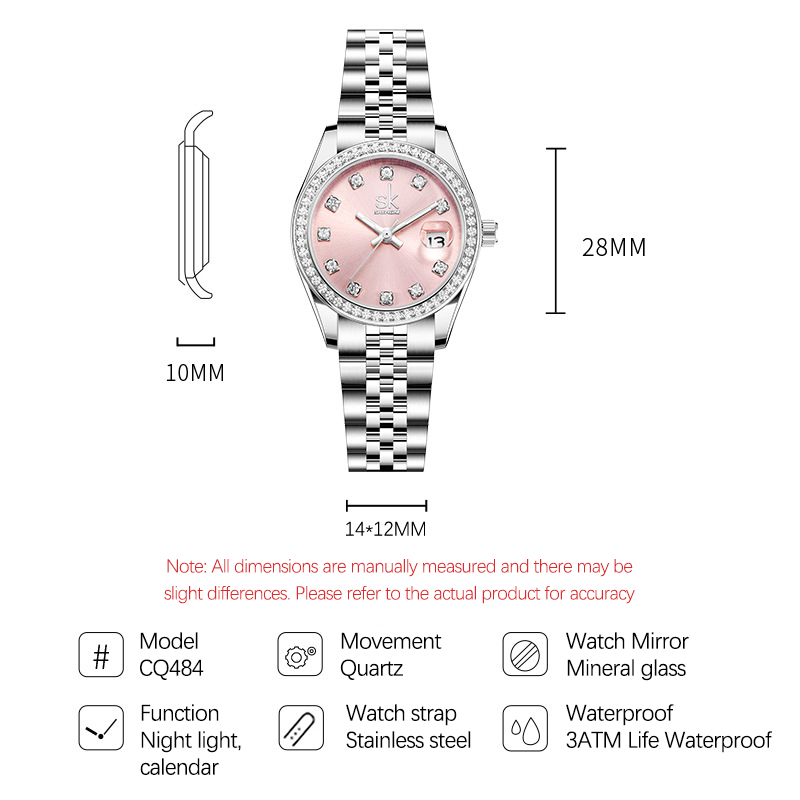 UTHAI CQ484 Modieus dameshorlo - Luxury Watch Diamond recensie en prijs