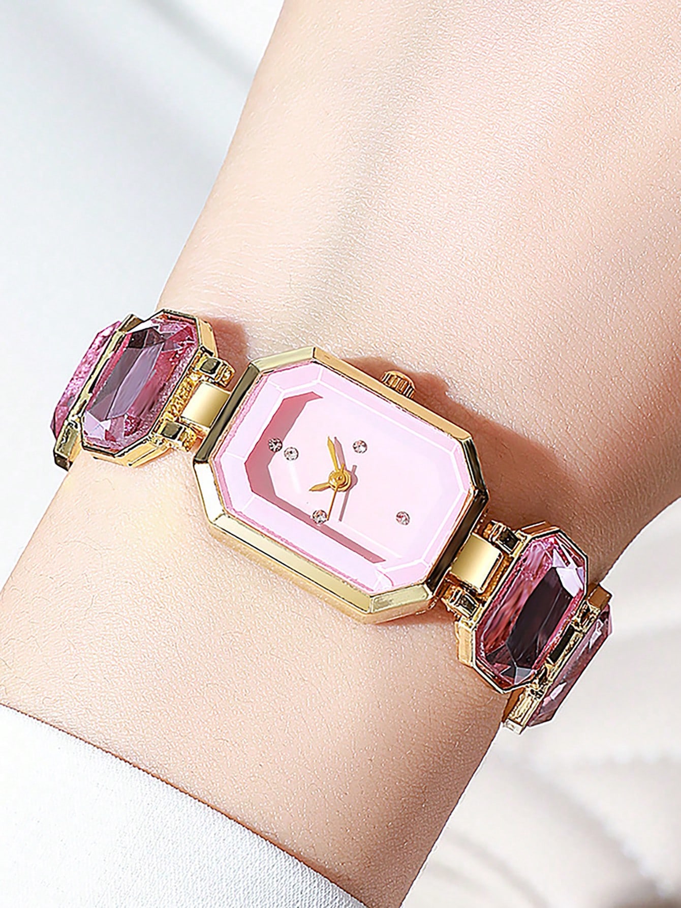 Vrouwen vierkant horloge luxe  - Luxury Watch Diamond recensie en prijs