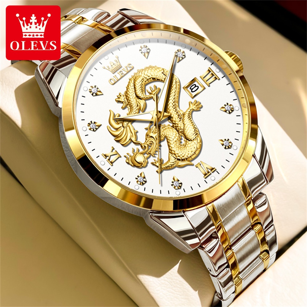 OLEVS Mode China Loong Dragon  - Luxury Watch In China recensie en prijs