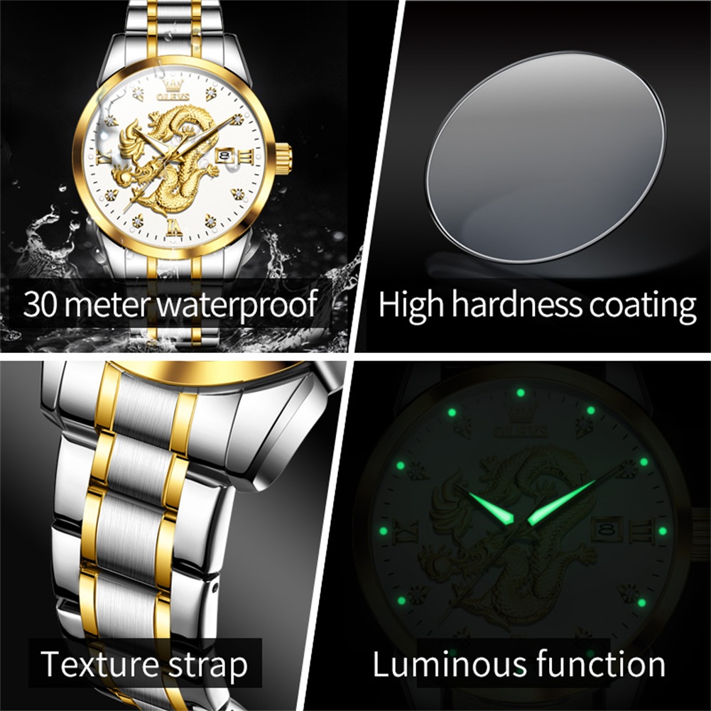 OLEVS Mode China Loong Dragon  - Luxury Watch In China recensie en prijs