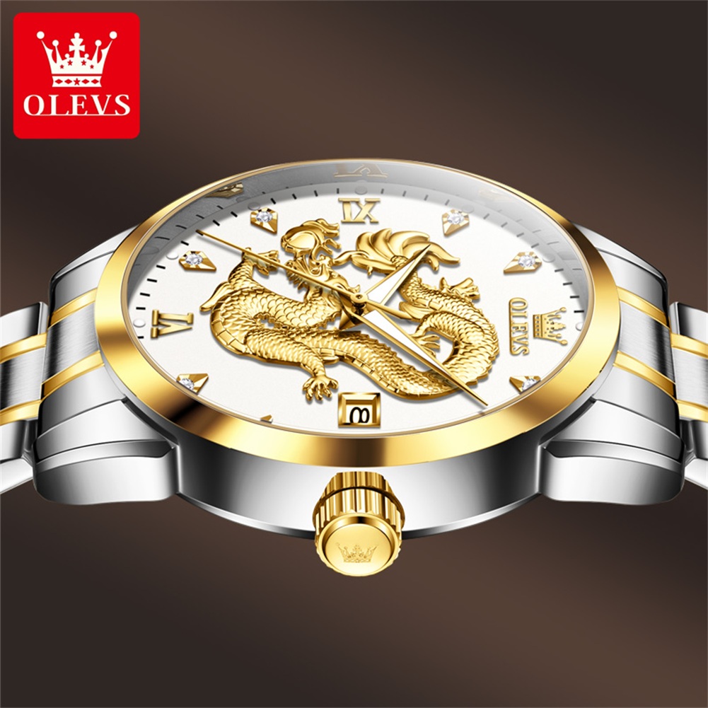 OLEVS Mode China Loong Dragon  - Luxury Watch In China recensie en prijs
