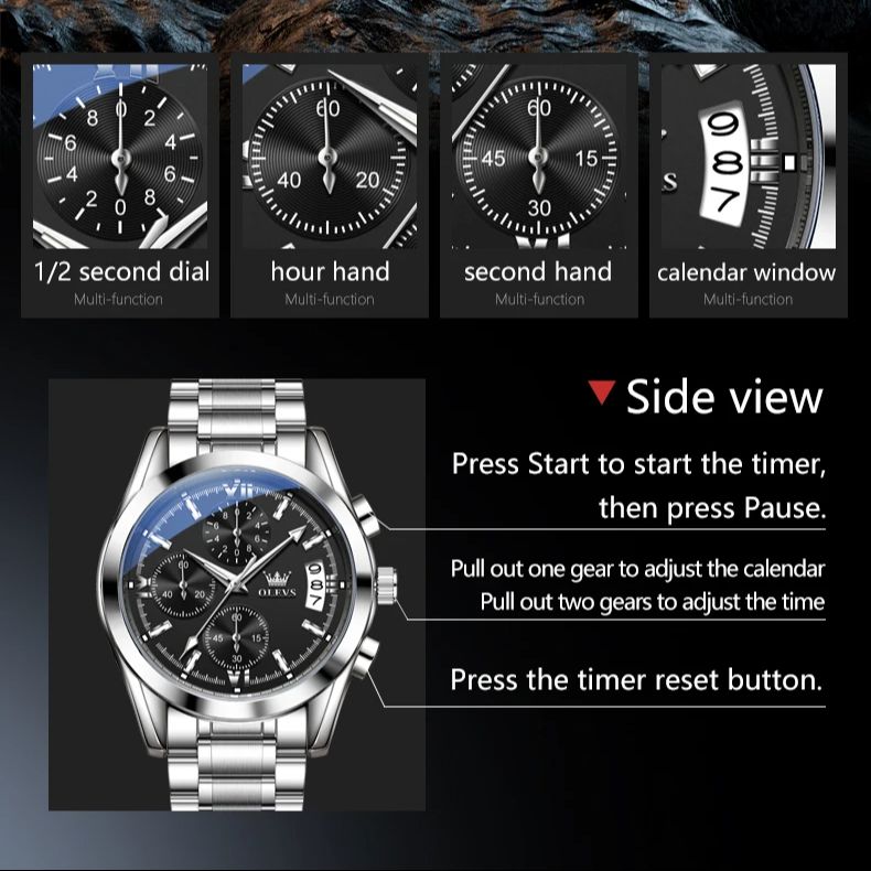 OLEVS 2987 origineel herenhorl - Luxury Watch Manufacturers recensie en prijs