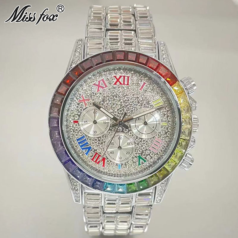 Missfox Luxe Iced Horloge Voor - Luxury Watch Manufacturers recensie en prijs