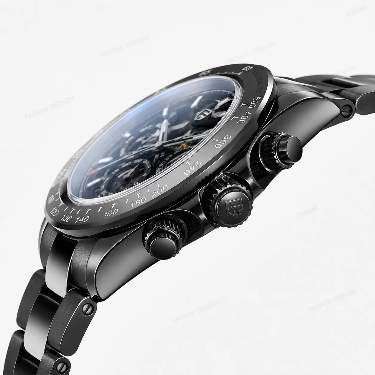PAGANI DESIGN Dual Side Hollow - Tourbillon Movement Watch recensie en prijs