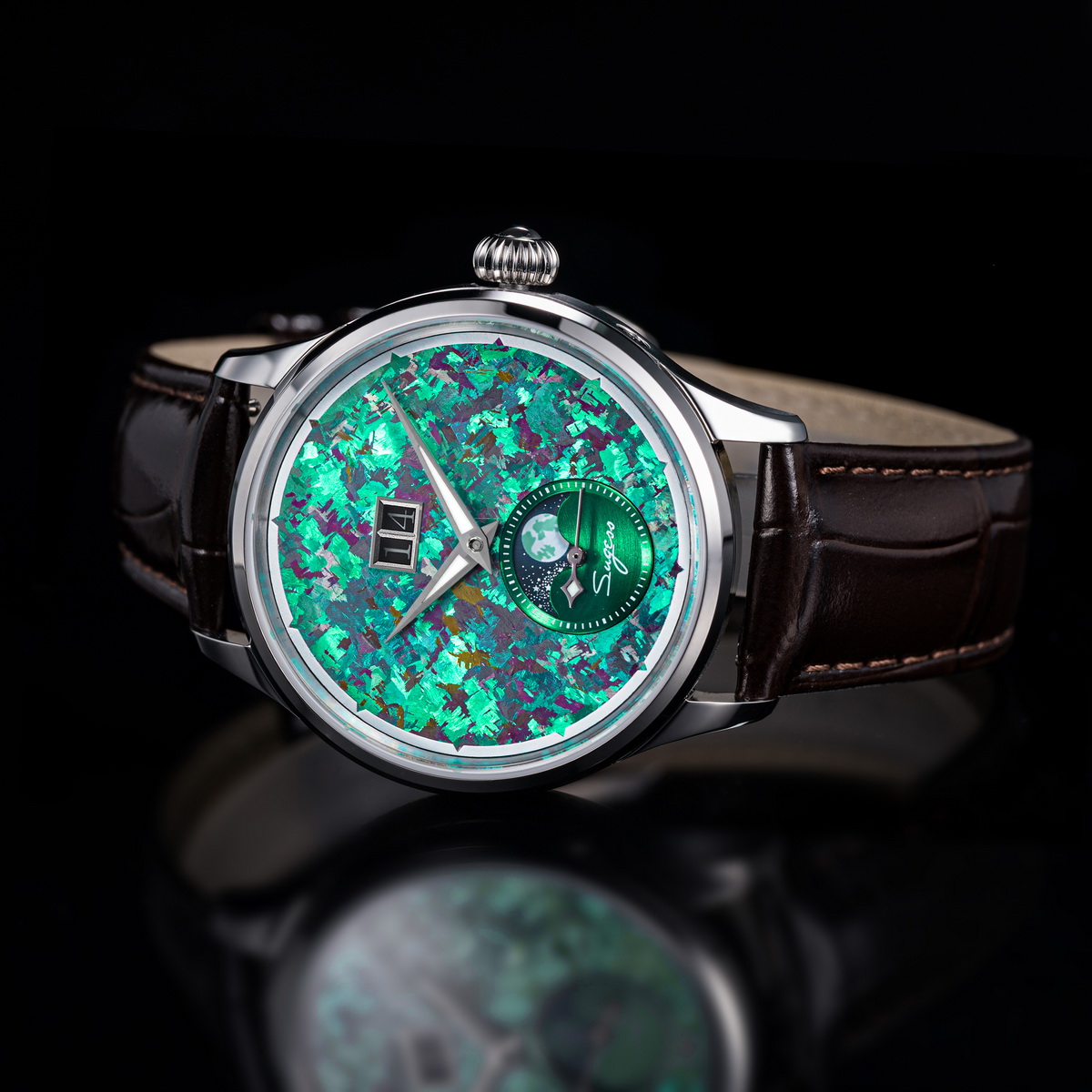 Sugess Horloge van Mannen Moon - Luxury Watch On Sale recensie en prijs