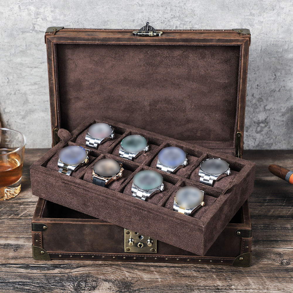 CONTACT'S FAMILY 8 Lederen Op  - Luxury Watch Leather recensie en prijs