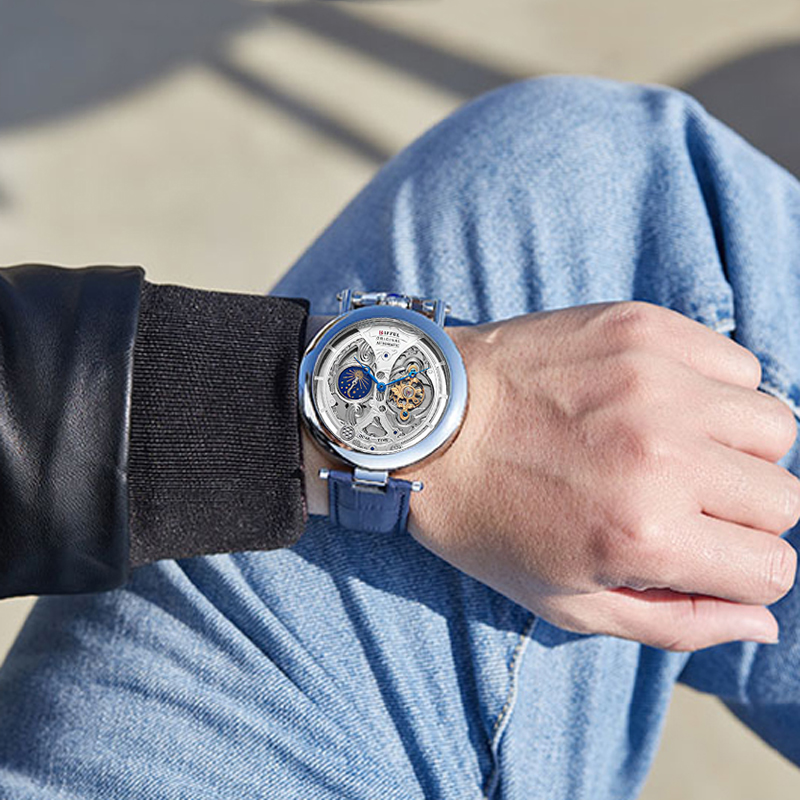 Nieuwe mode holle automatische - Tourbillon Movement Watch recensie en prijs
