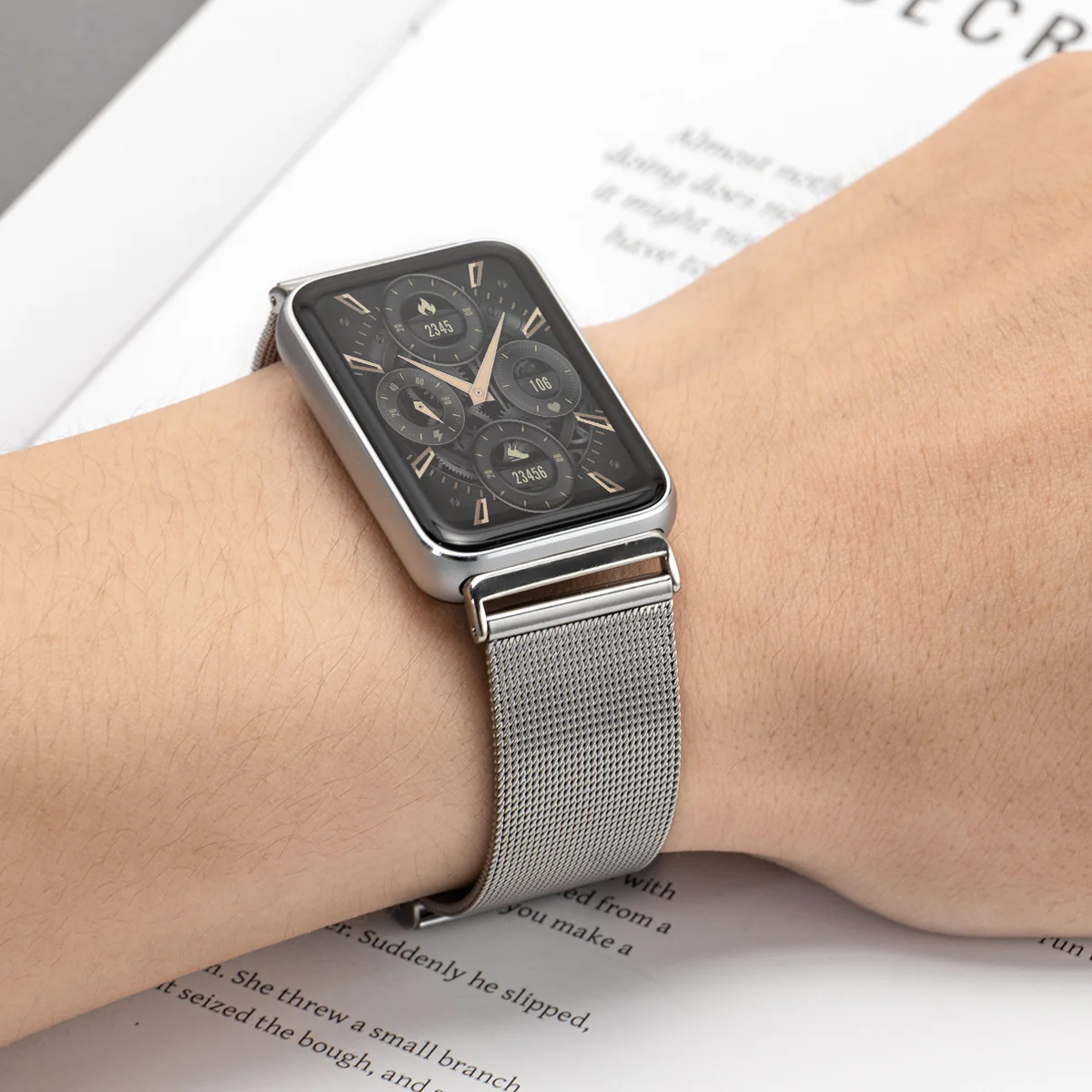 Roestvrij stalen band voor Sam - Luxury Watch Galaxy recensie en prijs
