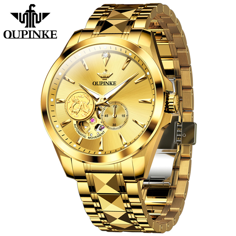 OUPINKE Herenhorloges Topmerk  - Luxury Watch Brands Logo recensie en prijs