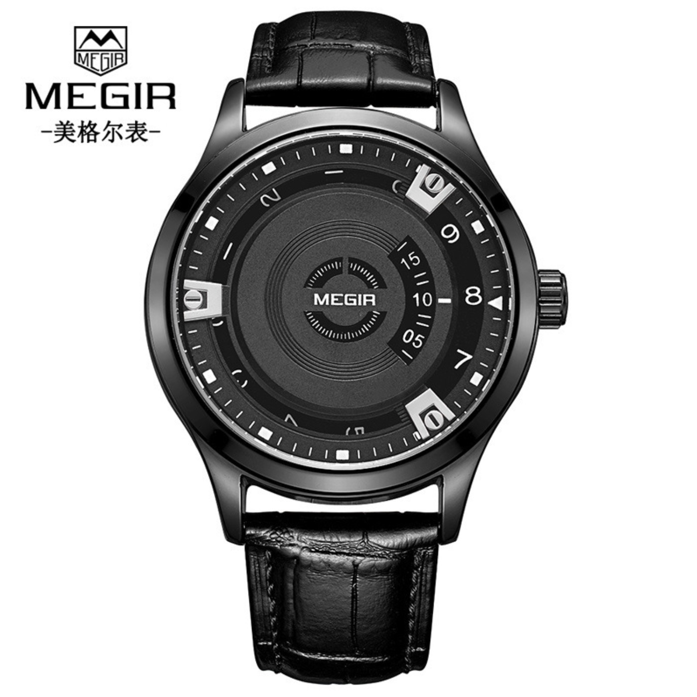 MEGIR Mannen Horloges Luxe Led - Luxury Watch Leather recensie en prijs