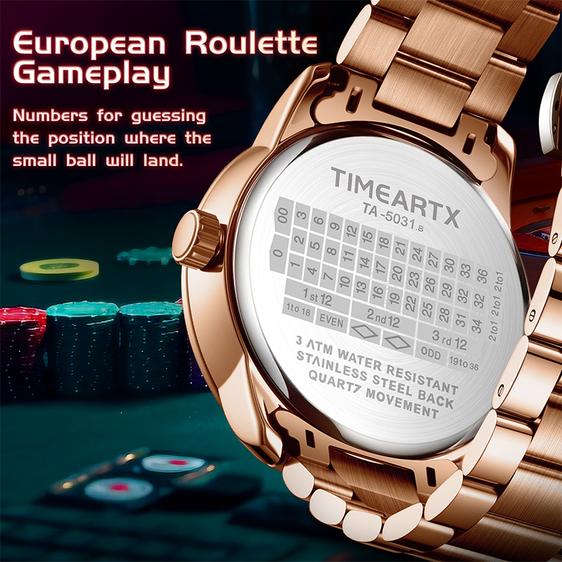 TIMEARTX Gloednieuwe luxe quar - Luxury Watch Manufacturers recensie en prijs