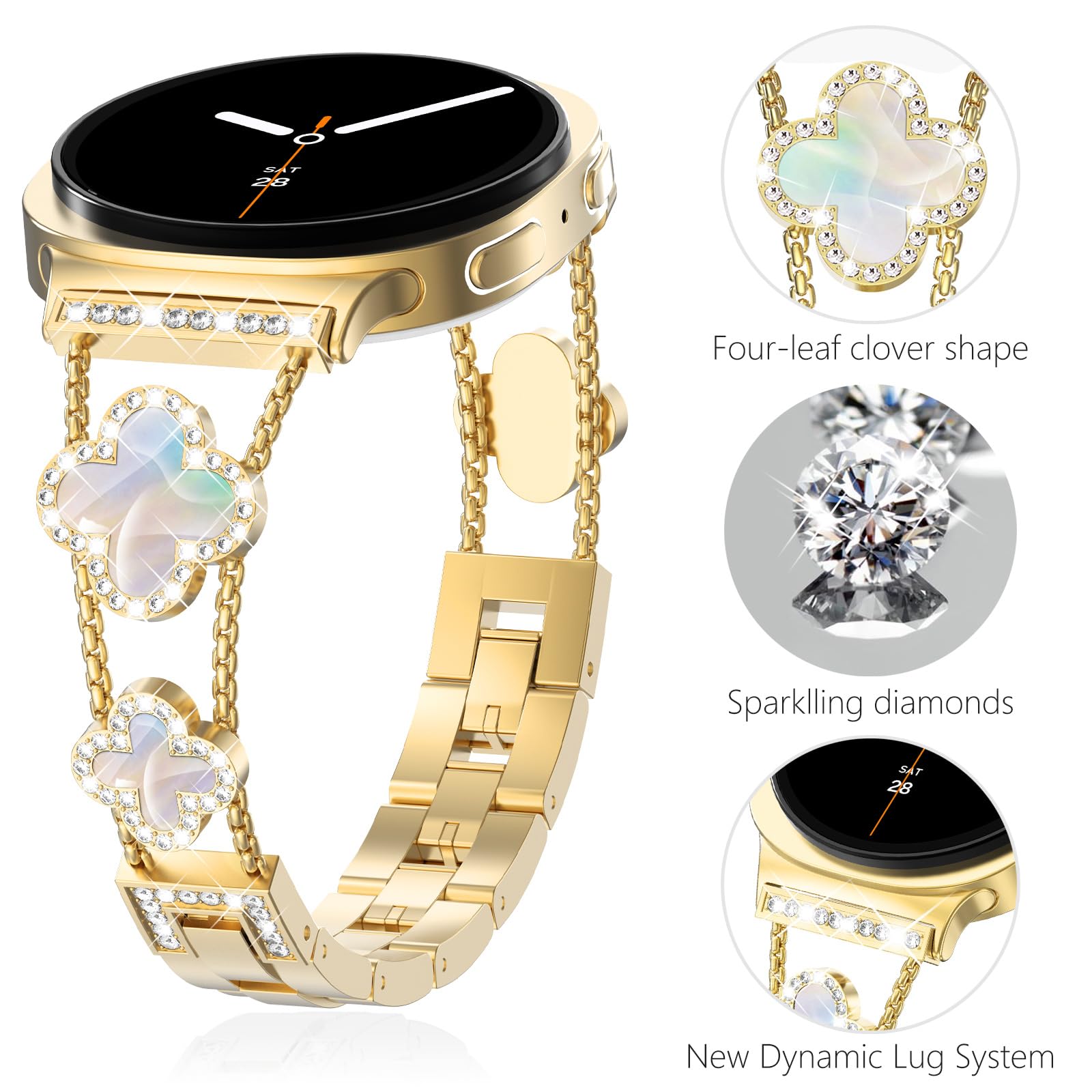 Diamanten band voor Samsung Ga - Luxury Watch Galaxy recensie en prijs