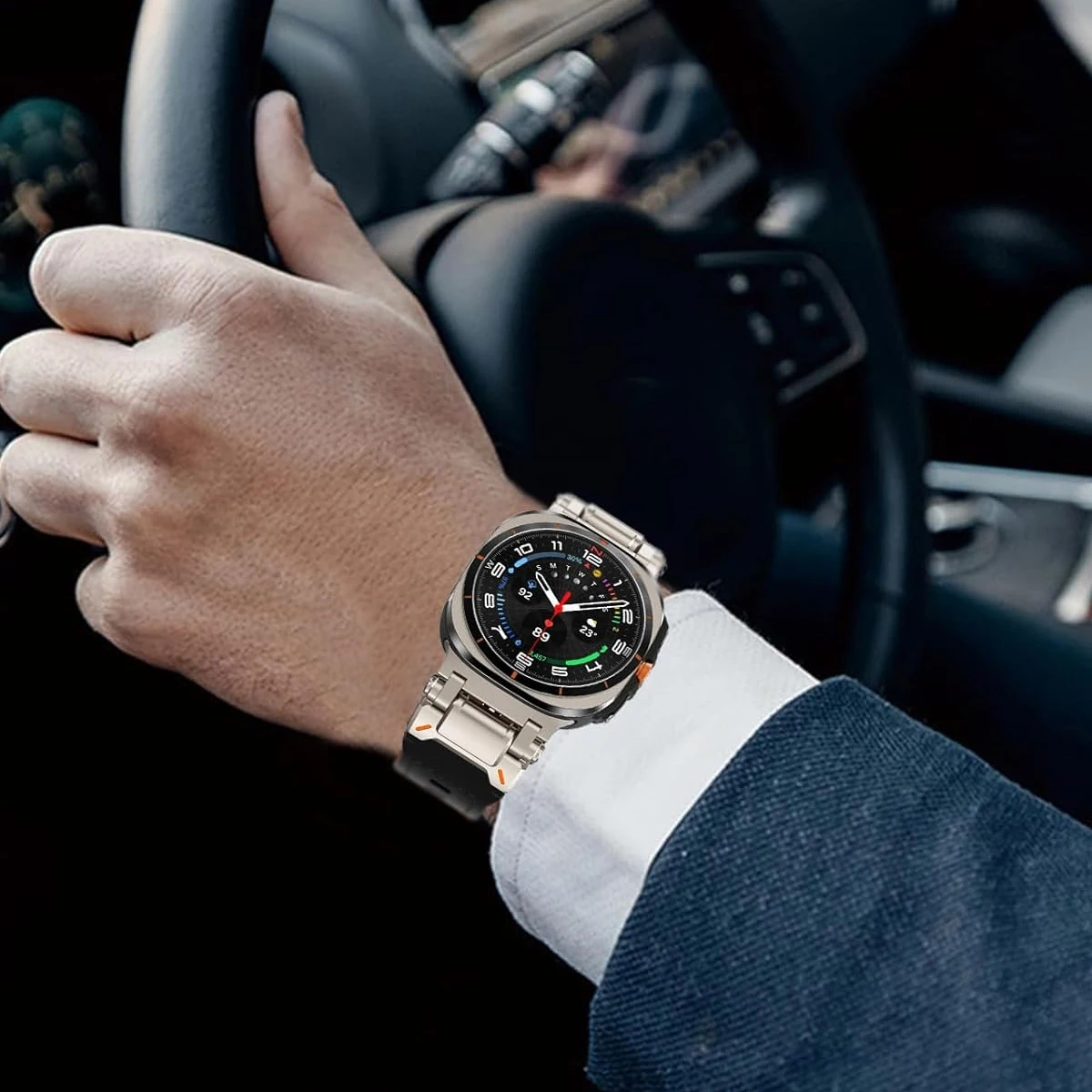 Luxe lederen band voor Samsung - Luxury Watch Galaxy recensie en prijs