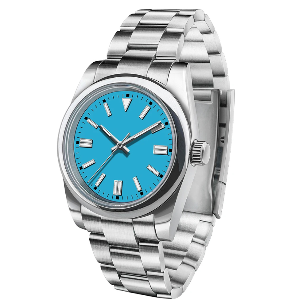 Aangepast logo herenhorloge sa - Luxury Watch Straps recensie en prijs