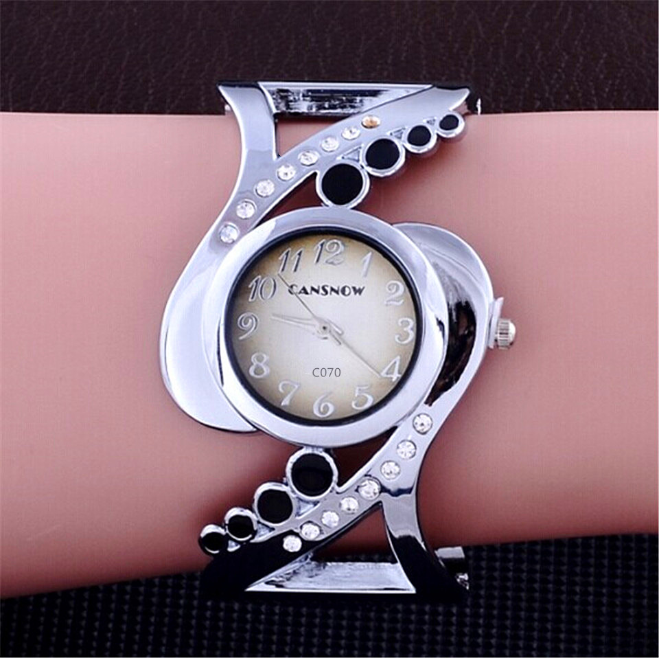 Vrouwen Bangle Horloge Crystal - Luxury Watch Diamond recensie en prijs