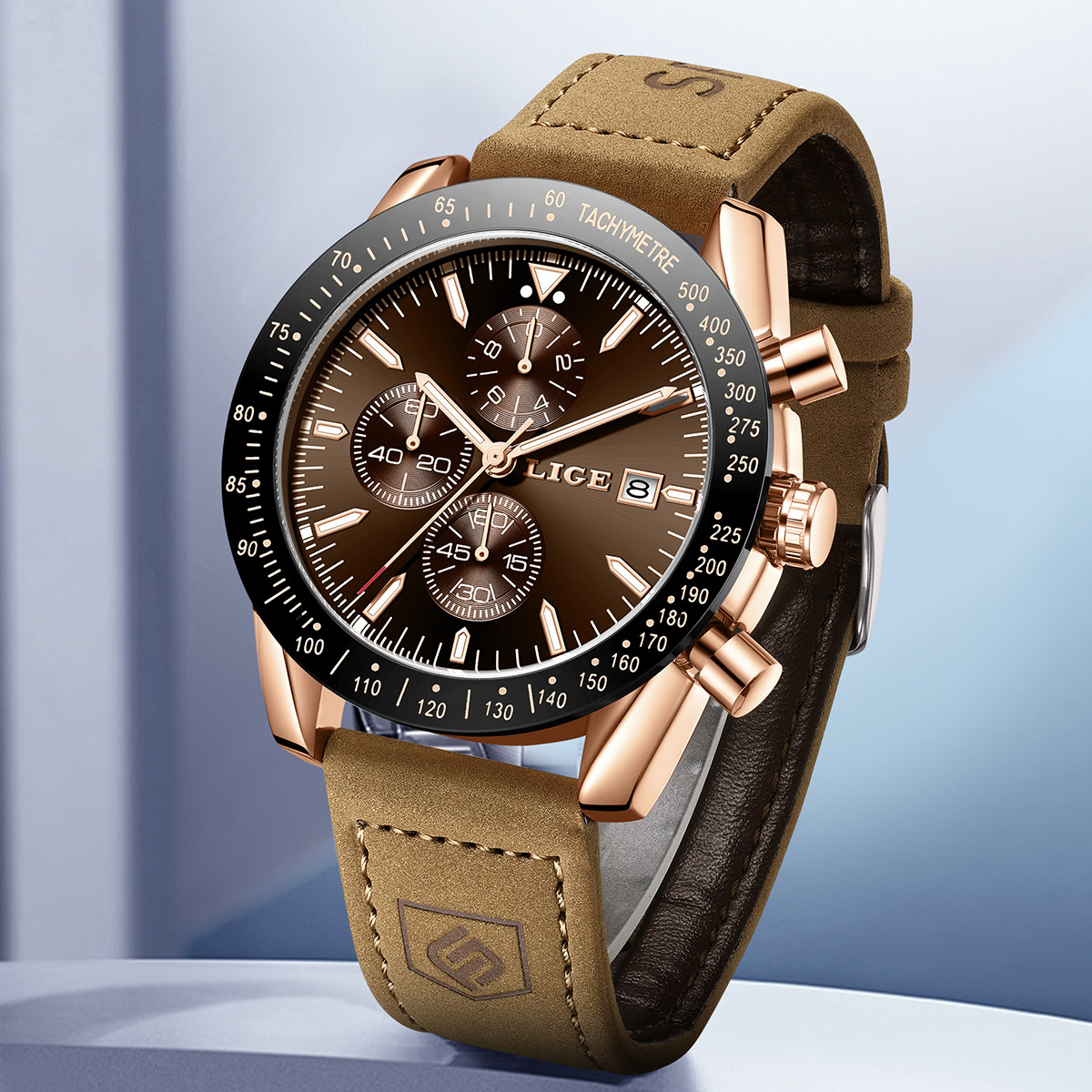 LUIK Lederen Horloges Mannen M - Luxury Watch Leather recensie en prijs
