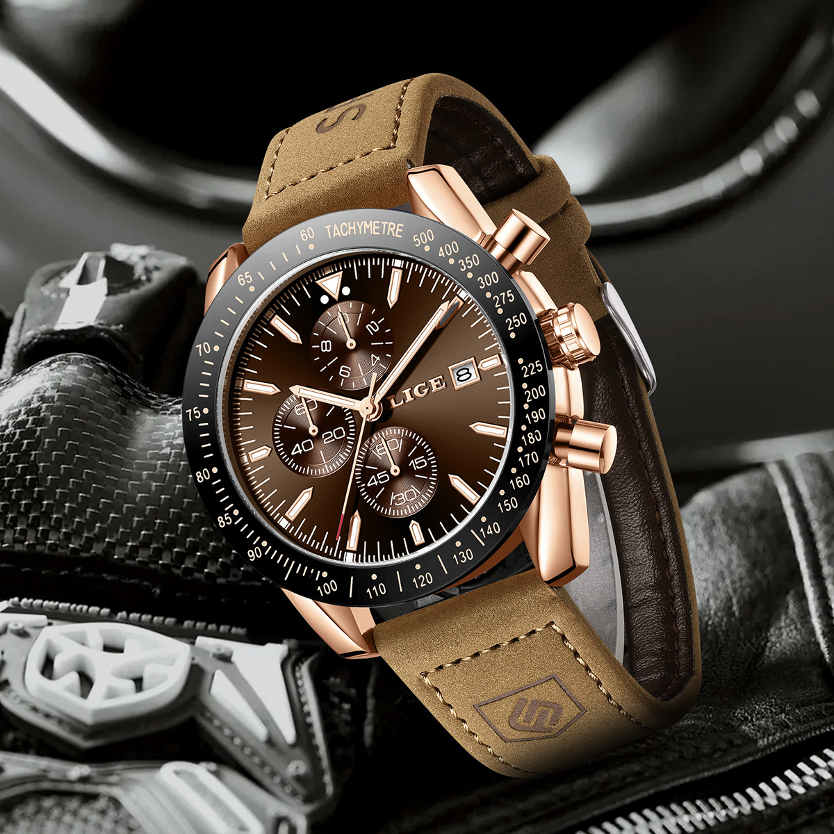 LUIK Lederen Horloges Mannen M - Luxury Watch Leather recensie en prijs