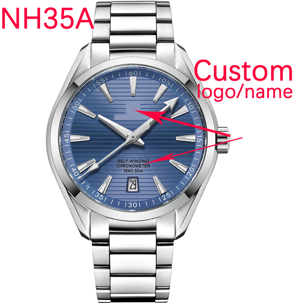 Luxe NH35 Movt Custom Logo 41m - Luxury Watch Straps recensie en prijs