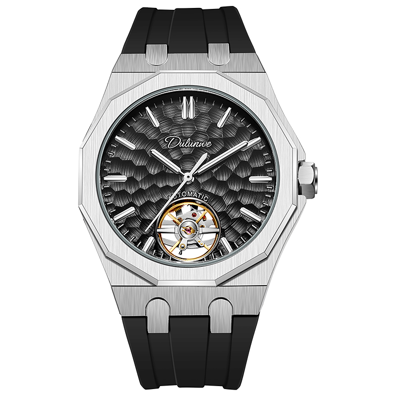 Heren Octagon Hollow Tourbillo - Tourbillon Movement Watch recensie en prijs