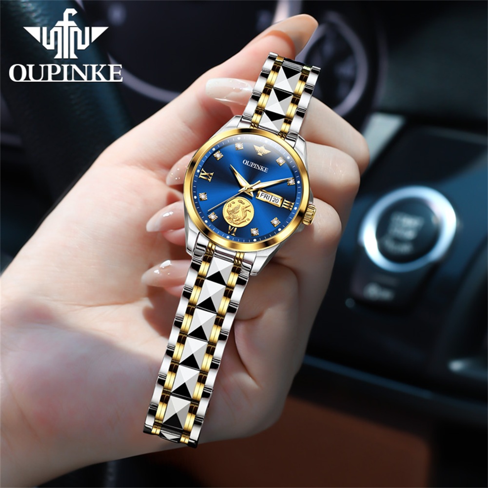 OUPINKE Dameshorloges Elegant  - Luxury Watch Brands Logo recensie en prijs